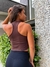 REGATA CROPPED MARROM DRI FIT - PALT