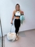 LEGGING PRETA GLAM CÓS BRANCO - comprar online