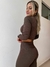 LEGGING MARROM TEXTURA na internet