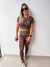 LEGGING MARROM TEXTURA - comprar online