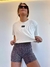 CROPPED CLÁSSICO BRANCO CANELADO - comprar online