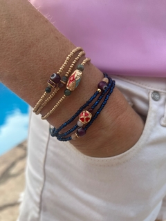 Pulsera amuleto azul