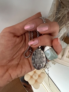 Collar Milagrosa amazonita - comprar online