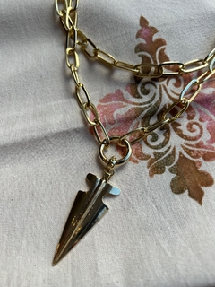 Collar trones oro en internet