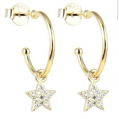 Aros star gold - comprar online