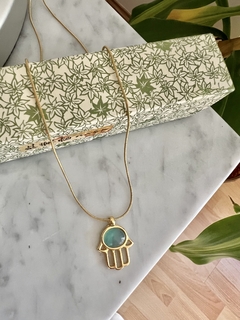 Collar manito hamsa - comprar online