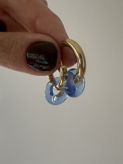 Aro murano aqua - ILSEN JEWELRY