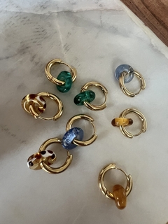 Aro murano esmeralda - tienda online