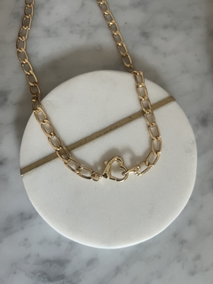 Collar eslabon cuore - ILSEN JEWELRY