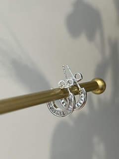 Argolla strass silver en internet