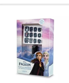 ESMALTE + STIKERS FROZEN / LOL / PEPAPIG KREKER
