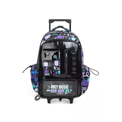 Mochila Holo Carro 18" Punk Purple
