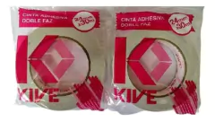CINTA ADHESIVA DOBLE FAZ KIVED - megapapel