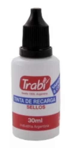 TINTA SELLOS TRABI PARA RECARGA X 6 UNIDADES X 30 ML en internet
