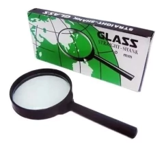 LUPA LENTE CRISTAL 75MM GLASS