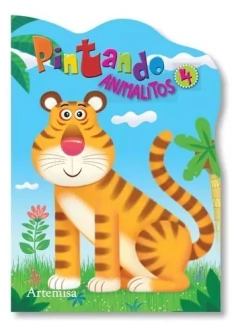 LIBRO PARA PINTAR PINTANDO ANIMALES ARTEMISA