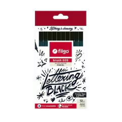 MARCADORES PINCEL FILGO BRUSH 035 FINO X 12 UNIDADES