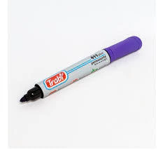 MARCADORES TRABI PERMANENTE RECARGABLE 411 R X 12