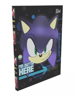 CUADERNO COSIDO SONIC T/D 17X22 CM X 48 HJAS