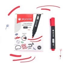 MARCADOR SKYCOLOR POINT PERMANENTE NEGRO - comprar online