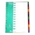 INDICE A4 PLASTICOS 6 DIV CARTOPEL