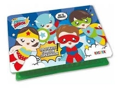 SET KREKER CARTUCHERA SUPER HEROE 42 PIEZAS