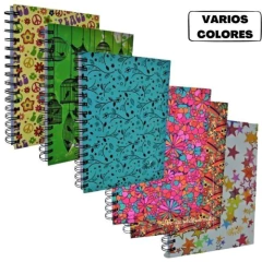 CUADERNO T/DURA ARWEN 120 HJAS C/ESPIRAL A5