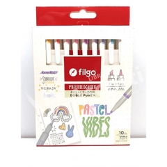 RESALTADOR FILGO MULTILIGHTER D/PUNTA PASTEL x 10