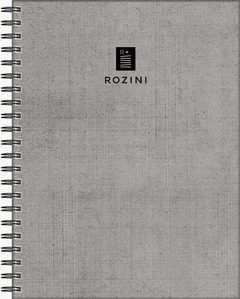 CUADERNO ROZINI MODENA 16X21 T/D 80 HJAS RAY
