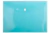 SOBRE TABLOT PLASTICO A4 C/ BOTON AZUL´PASTEL - comprar online