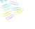 BROCHES CLIPS SKYCOLOR ESTUCHE 60X 28 MM PASTEL