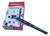 BOLIGRAFO ROLLER GEL SIMBALL NEGRO/AZUL CENTRO