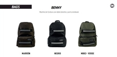 mochila benny negra