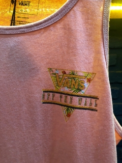 musculosa vans rosa