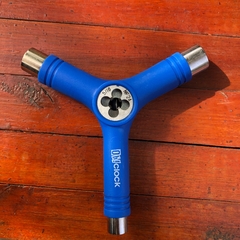llave Y con terraja oh clock