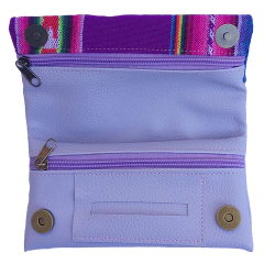 Tabaquera Artesanal Con Broche Imán Yanay - De Lobas y Leonas