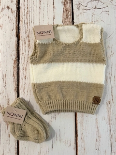 Conjunto rayado en internet
