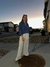 Pantalon Wide Leg - Transparente- Forever - comprar online