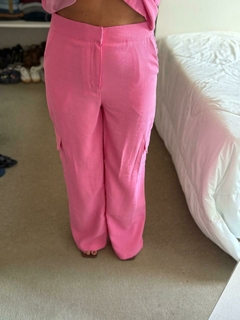 Calça Oxford Rosa - loja online