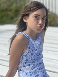 Lucía Flores Azules - comprar online