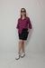 Camisa em crepe Beli (fúcsia) - My Style Store