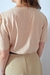 Blusa pesponto bege - My Style Store