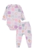 Caixa atacado 100 Conjuntos Canelado Light Longo - Raccoon Baby - comprar online