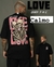 Camiseta Oversized Black Love Calmô