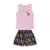 Conjunto Blusa regata e short Girafa em Algodão Duduka na internet