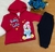 Conjunto jaqueta com capuz e calça moletom pinguim