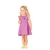 Vestido Estampa Pompom em Malha Texturizada