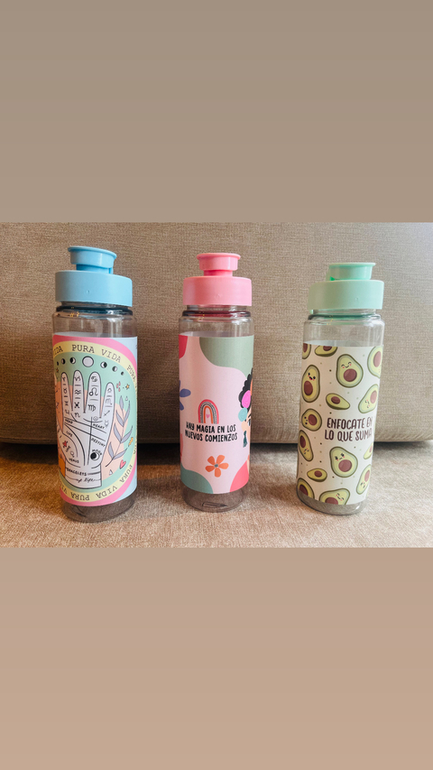Botellas sport motivacionales