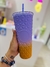 Vaso degrade colores con sorbete - comprar online