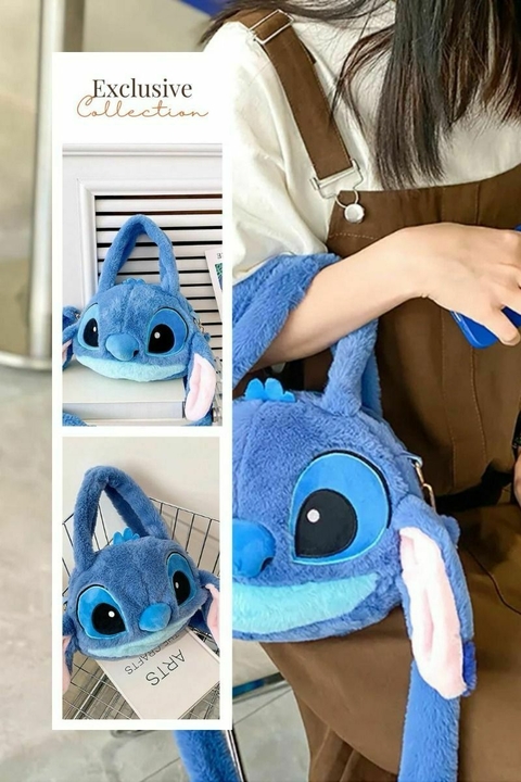 Cartera Peluche Stitch